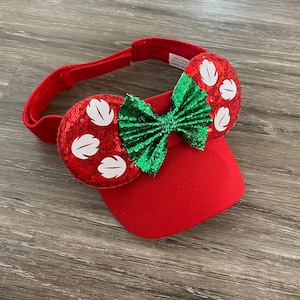 Lilo Mouse Ear Visor, Hawaiian Friend Mouse Ears, Comfortable Headband Alternative, Running Costume for Best Friends