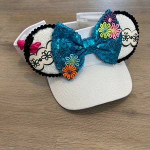 Encanto Inspired Mouse Ears, Encanto Mouse Ear Visor, Mirabel Mouse Ear Costume