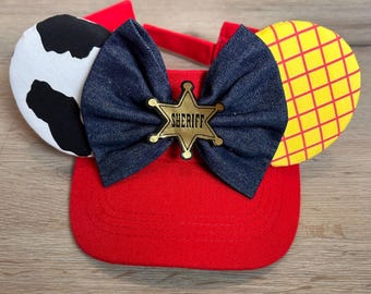 Woody Inspired Mouse Ear Hat Visor