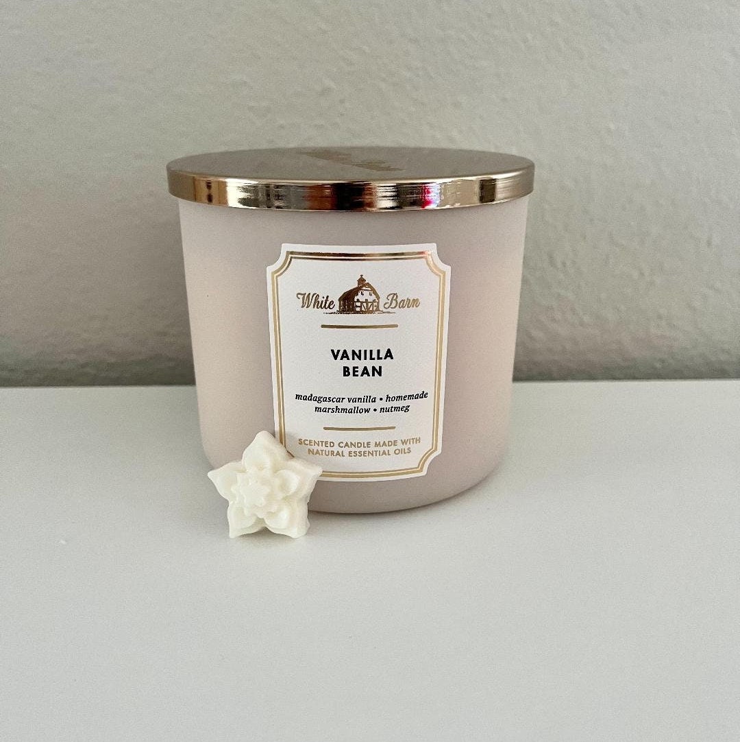 White Barn Vanilla Bean 3Wick Candle ubicaciondepersonas.cdmx.gob.mx