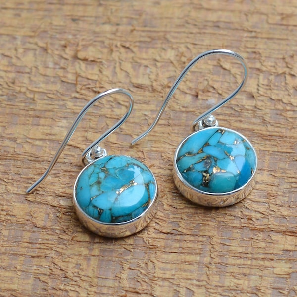 Turquoise earrings etsy clearance
