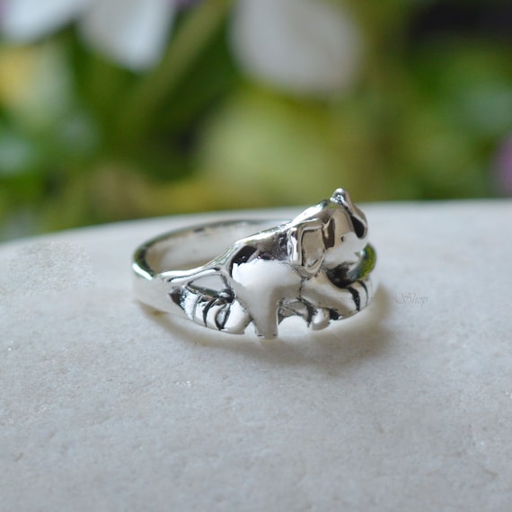 Elephant jewelry ring clearance