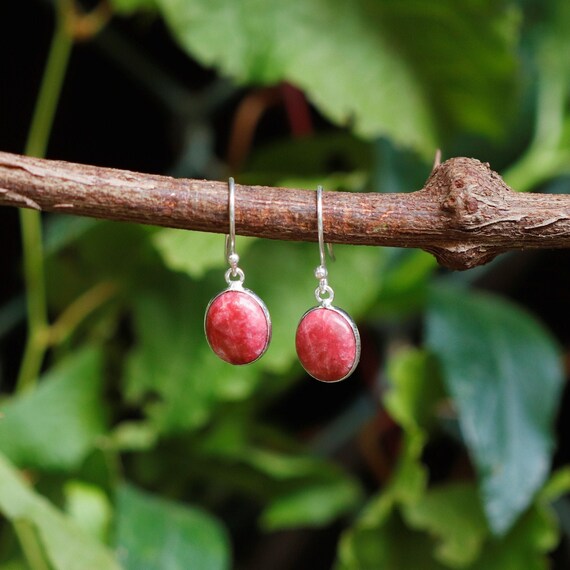 Thulite earrings shop