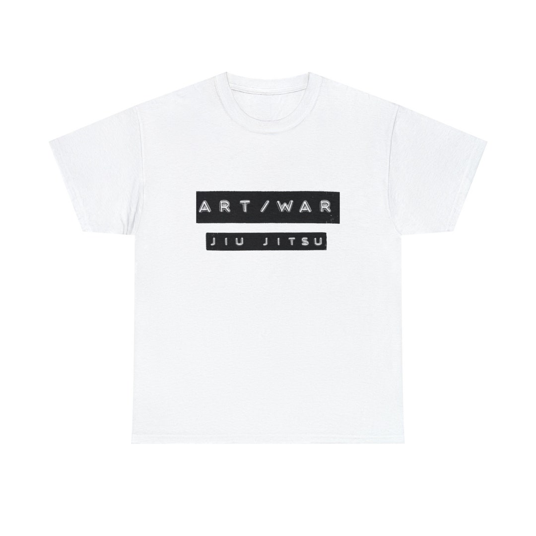 Art/war Jiu Jitsu Logo Tee Etsy