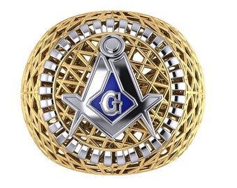 Masonic ring "by Galya" FZBG01