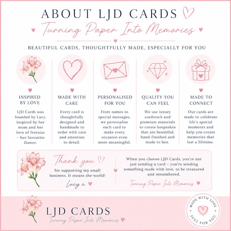 Handmade 80th Birthday Pop-Up Flower Card: Personalised Mum, Grandma, Auntie image 18