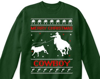 Ugly Cowboy Sweater - Etsy