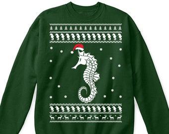 Seahorse Sweater - Etsy