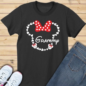 Personalized Grammy Disney Shirt, Grammy Personalized Disneyworld Shirts, Grandkids Name Shirt, Personalized Disney Grammy Custom Name Shirt