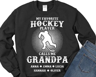 Grandpa Sweatshirt Hockey - Etsy