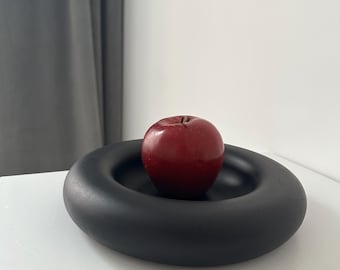 Beton Tablett, Zement Dekor, Zement Tablett, Zement Nachttisch, Catchall Tablett, Schmuckhalter, Wabi Sabi Dekor, Betongefäß,Betonschale