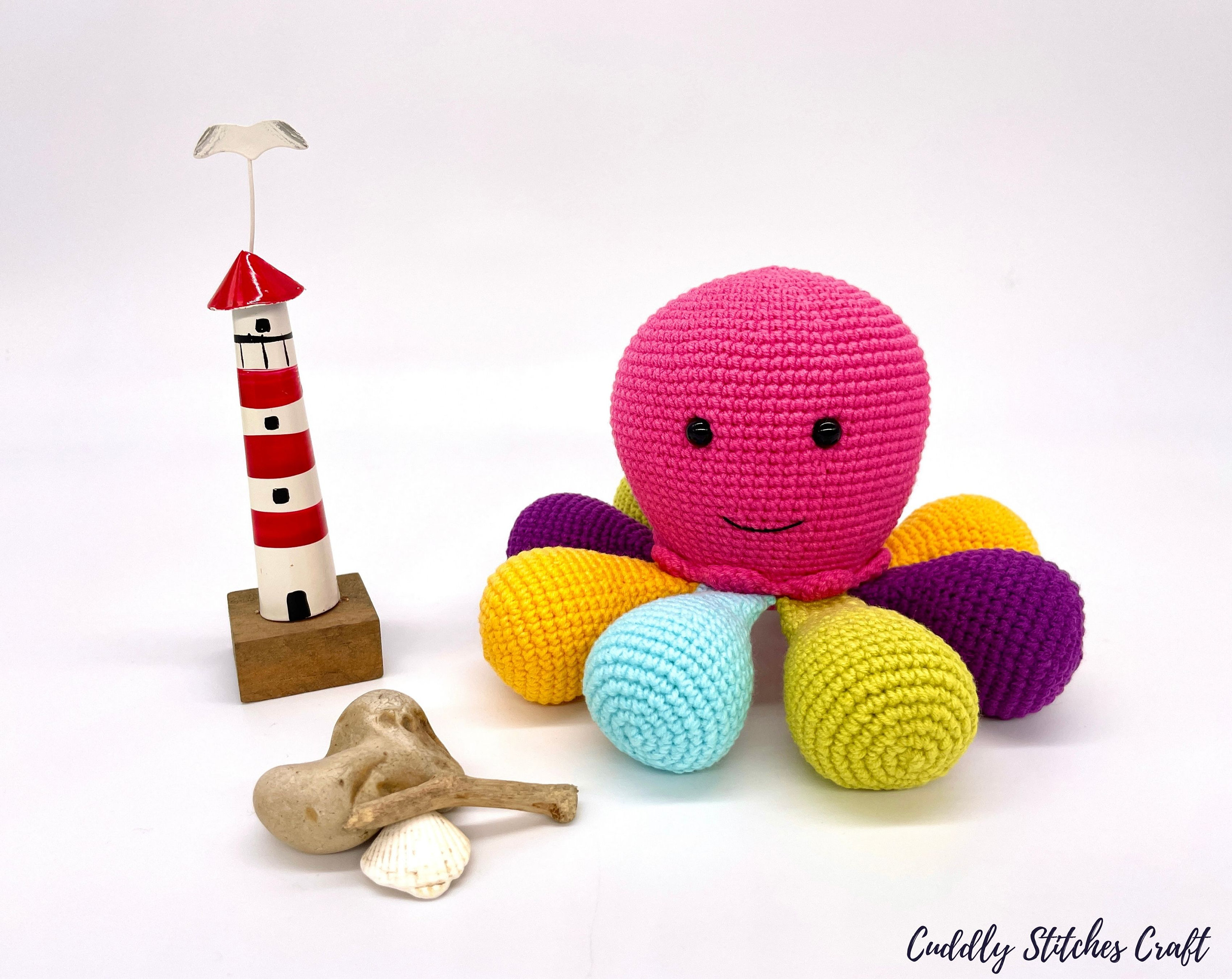 39 Octopus Crochet Patterns for Amigurumi, Plushies, Keychains, and Statement Makes 17 No-sew Crochet octopus