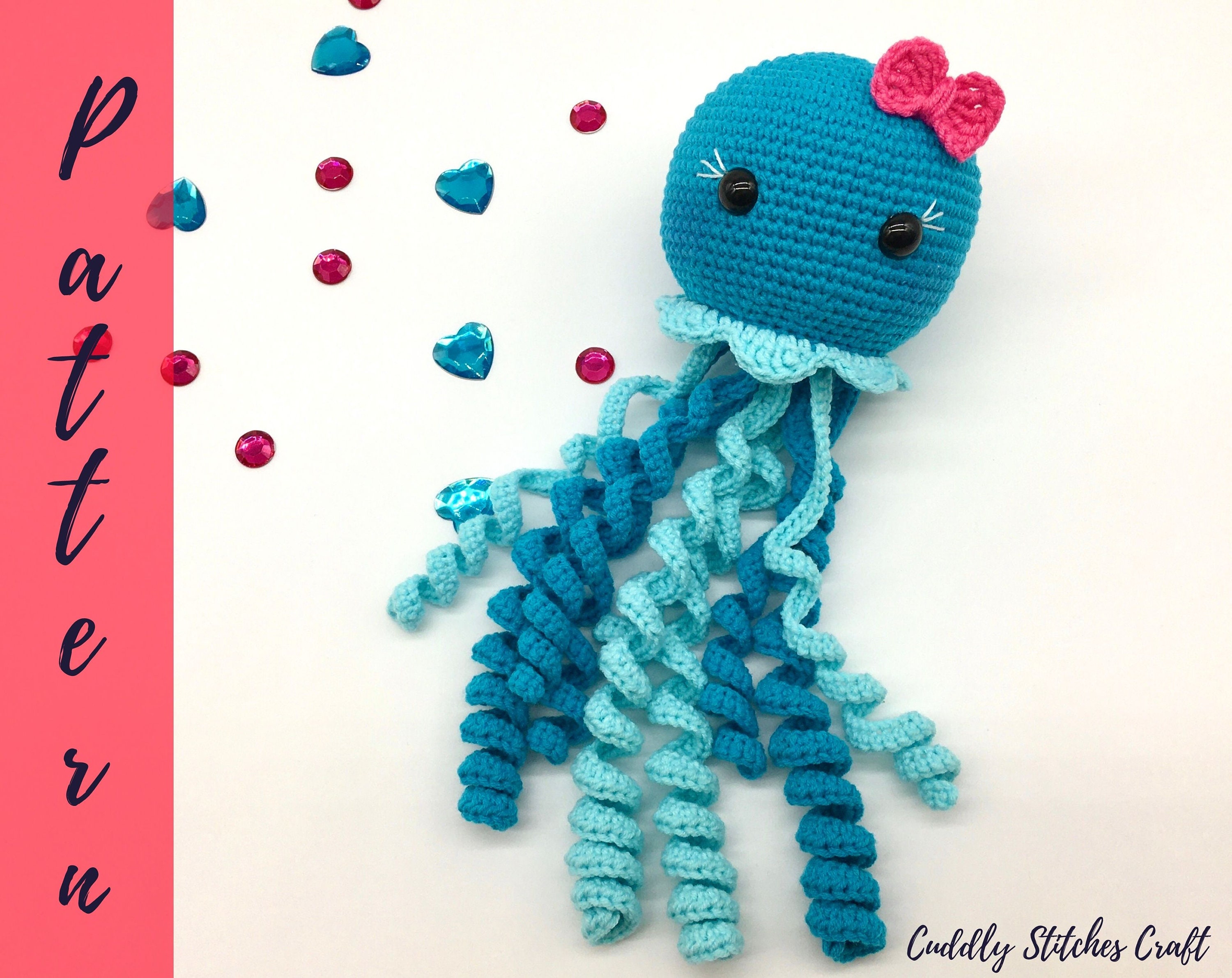 jellyfish plush pattern