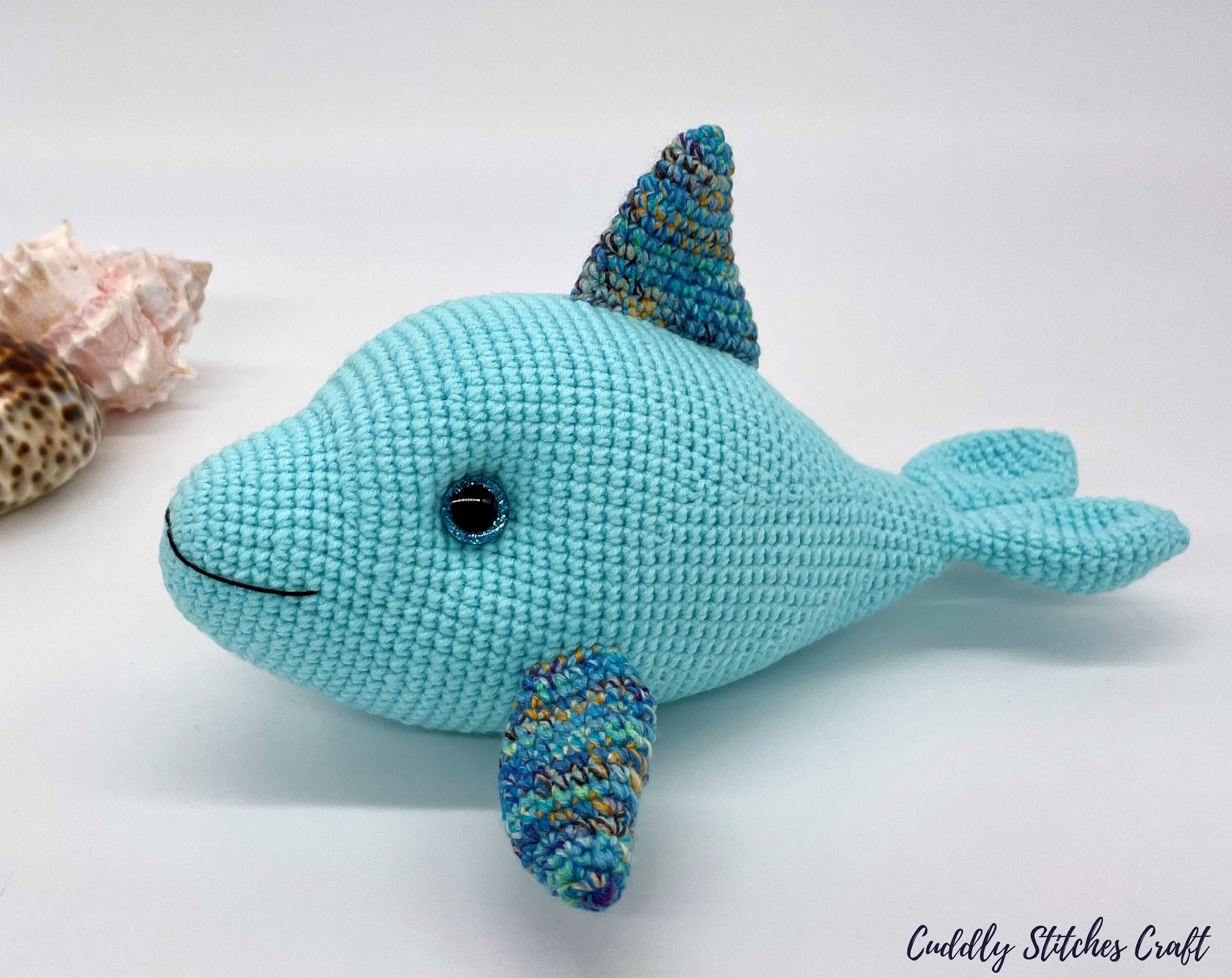 40 Dolphin Crochet Patterns for Ocean-Inspired Amigurumi, Gifts, and Nursery Decor 17 Crochet dolphin pattern Amigurumi dolphin