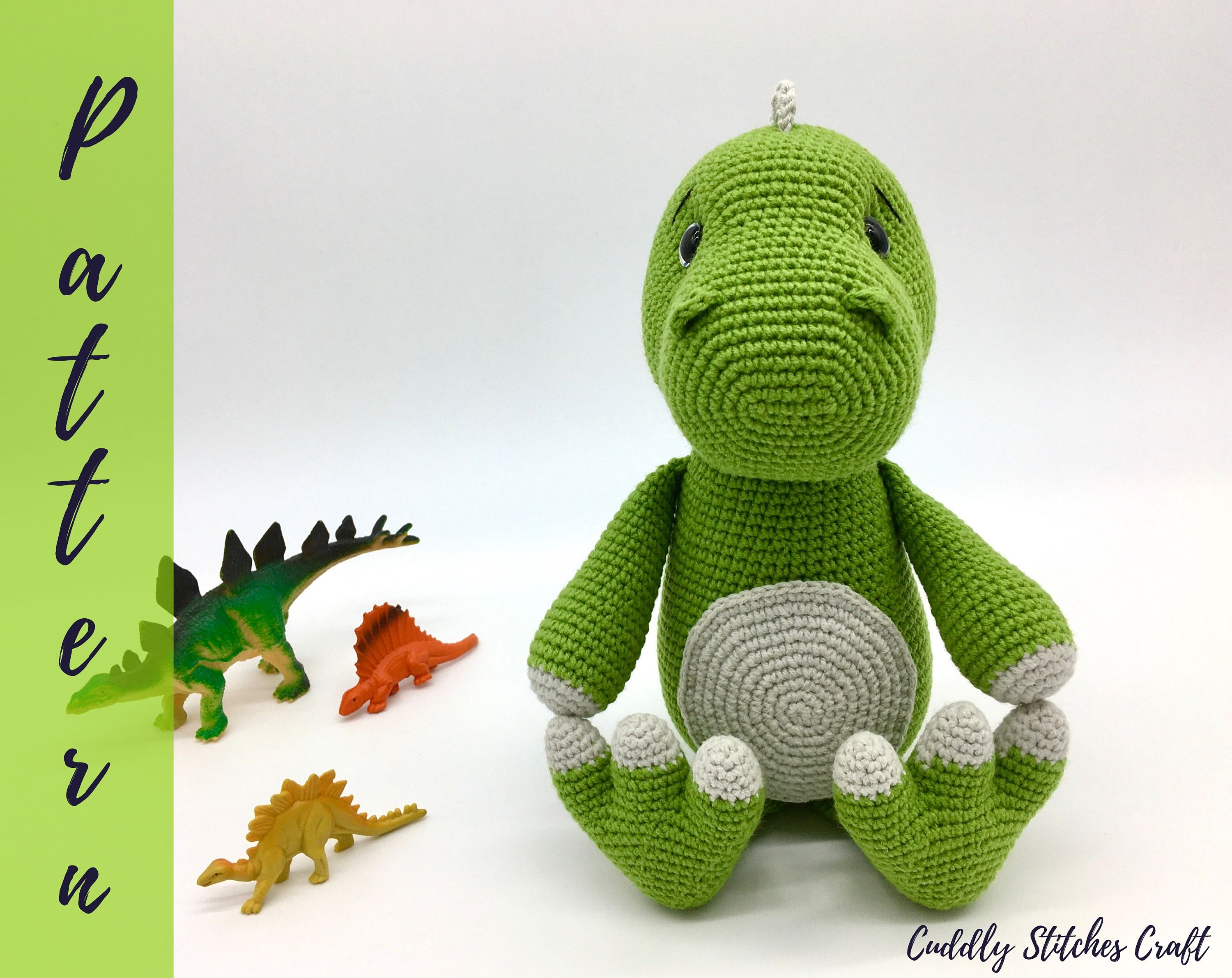 39 T-Rex Crochet Patterns: Unearth Your Creative Side with Dinosaur Designs 23 Dinosaur crochet pattern crochet T-rex