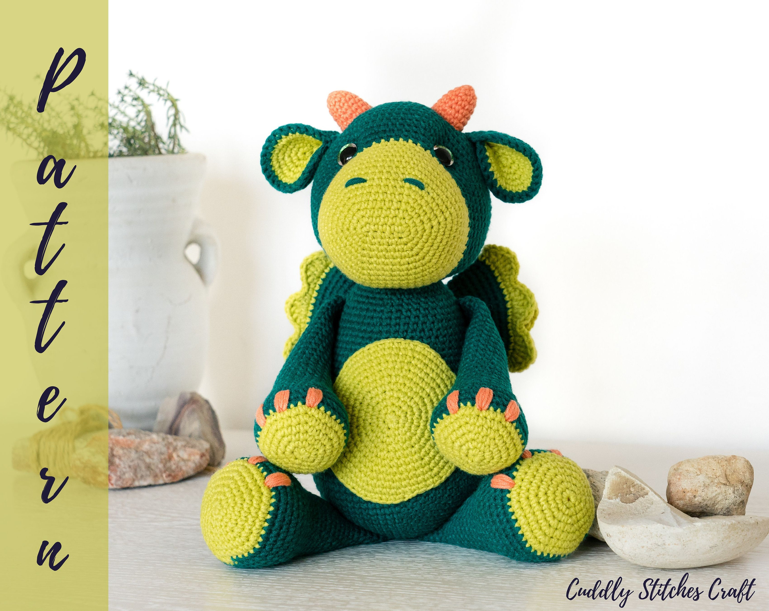 39 Dragon Crochet Patterns: Unleash Your Creativity with These Unique Designs 24 Crochet dragon pattern Amigurumi dragon
