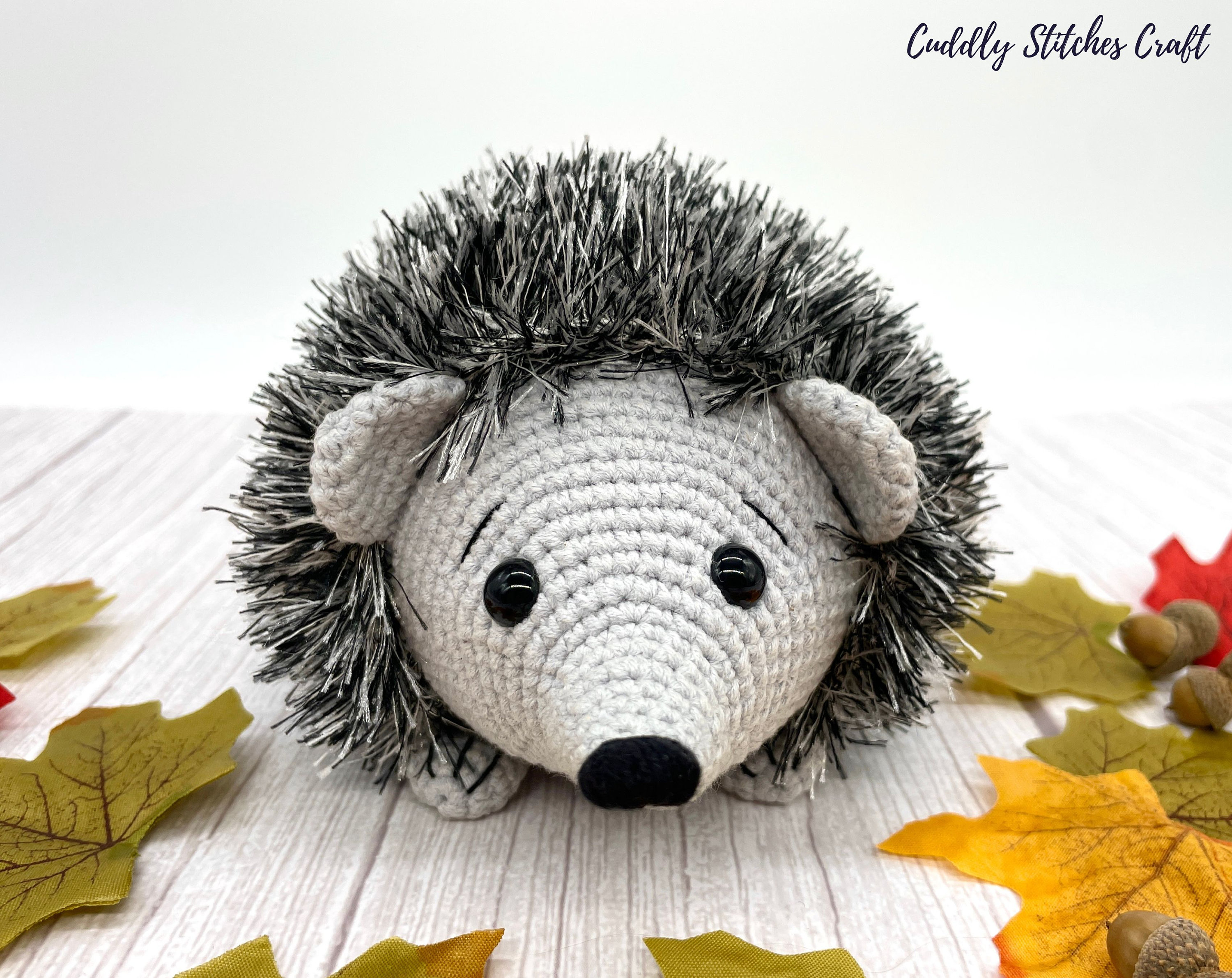 35 Hedgehog Crochet Patterns for Cute Woodland Amigurumi Gifts 14 No-sew Crochet hedgehog
