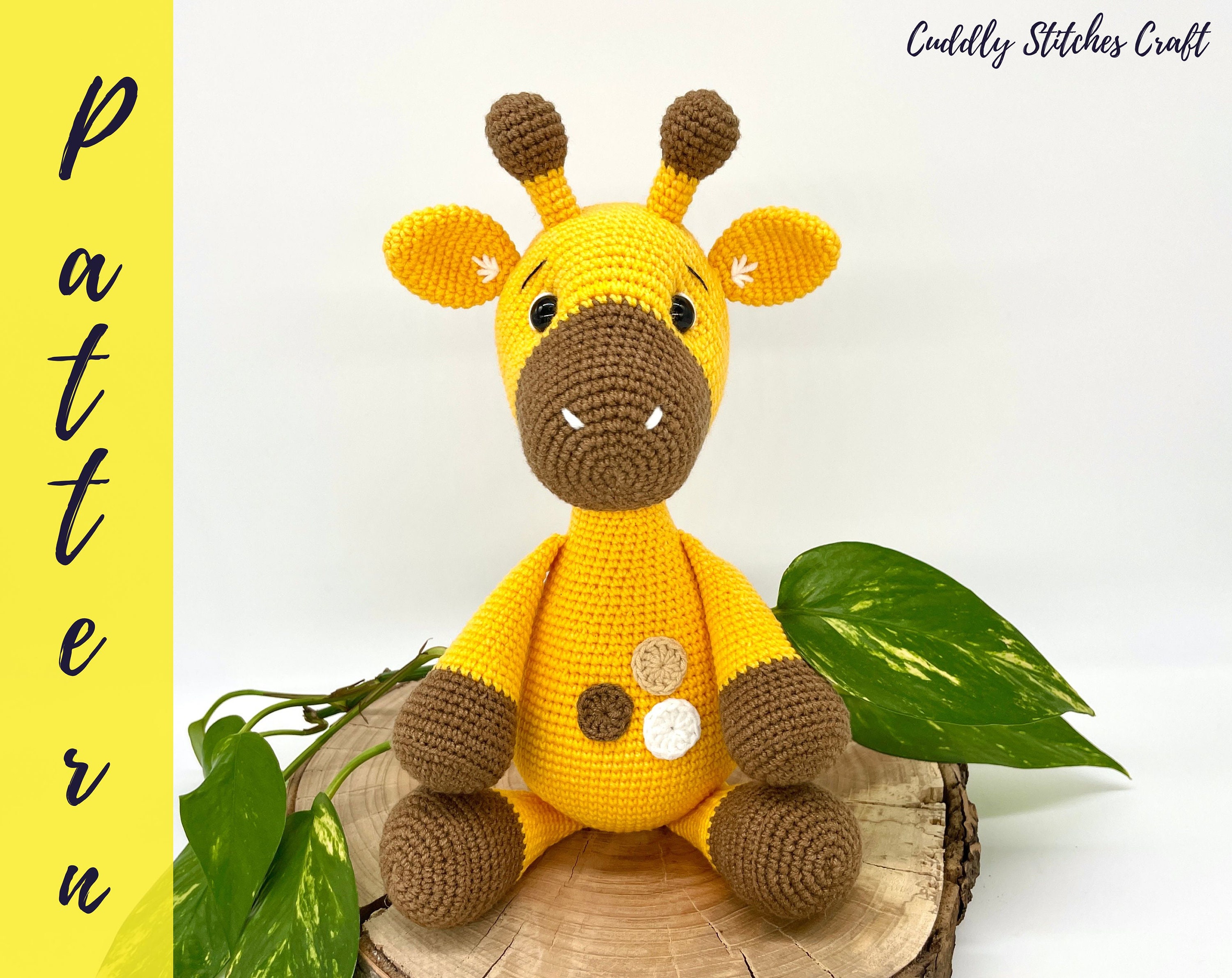 38 Giraffe Crochet Patterns for Amigurumi, Hats, Appliques, and Plush Designs 31 Crochet giraffe pattern Amigurumi giraffe
