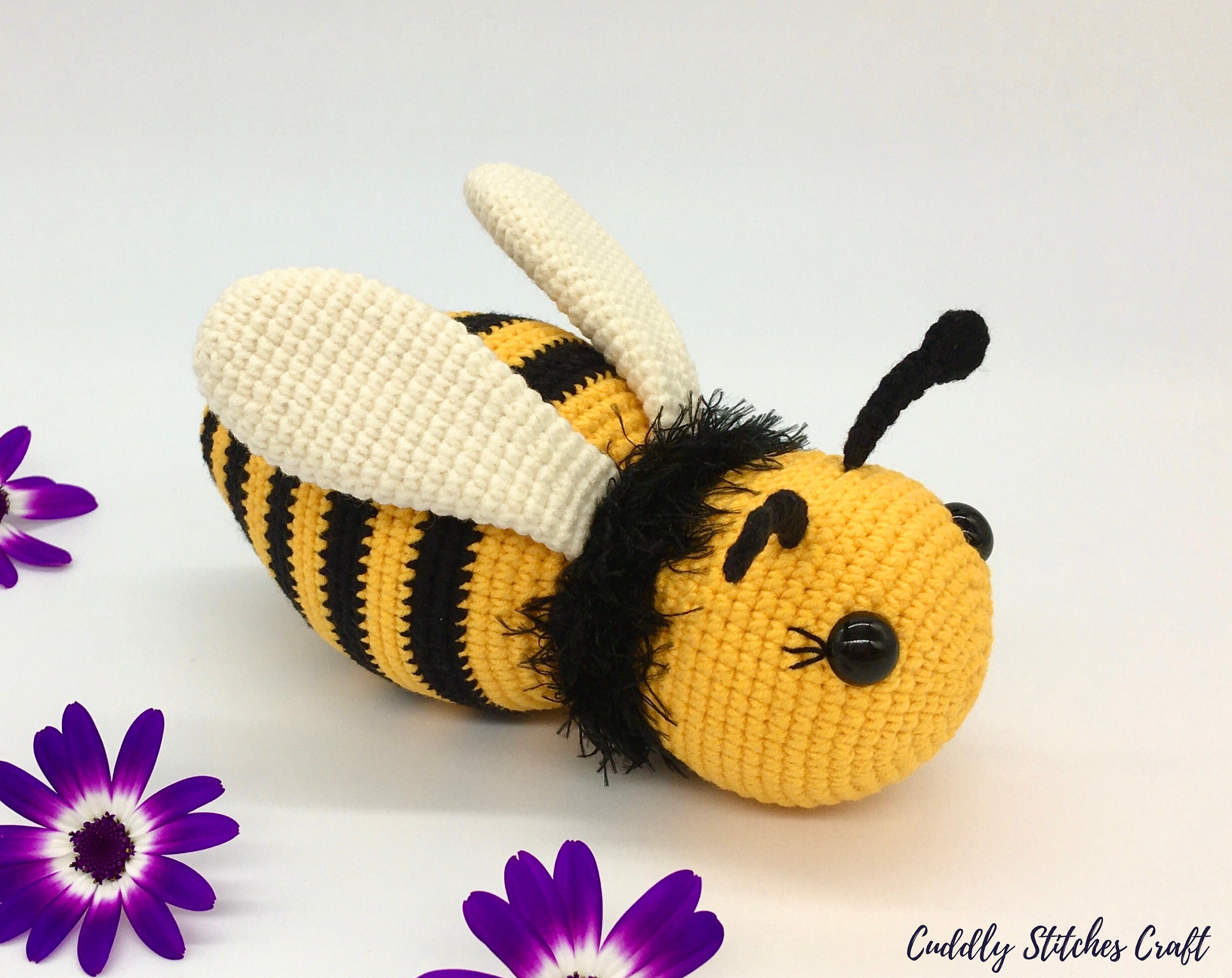 Crochet bee pattern Amigurumi bee plush bee pattern | Etsy