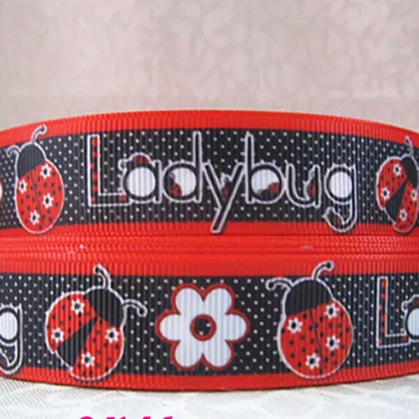 Ladybug Ribbon - Etsy