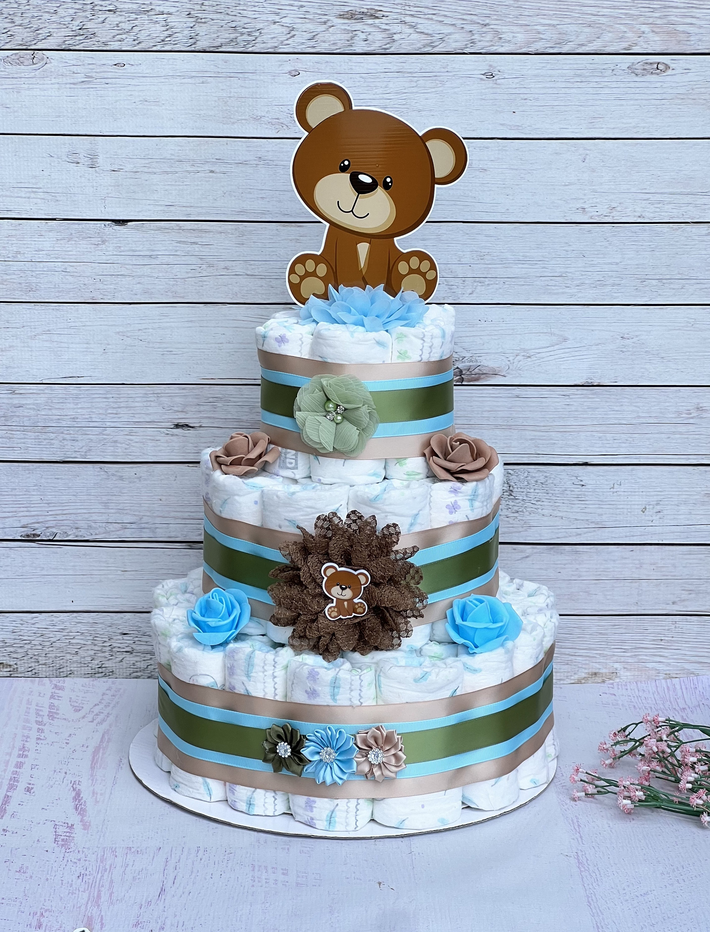 Bear Diaper Cake