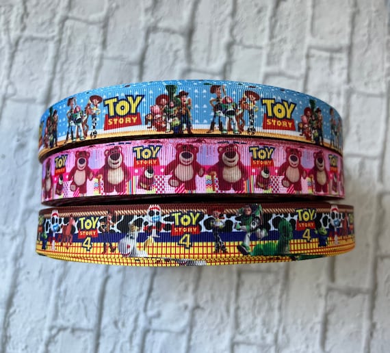 7/8 Toy Story Grosgrain Ribbon 3 Yards Toy Story Ribbon Etsy