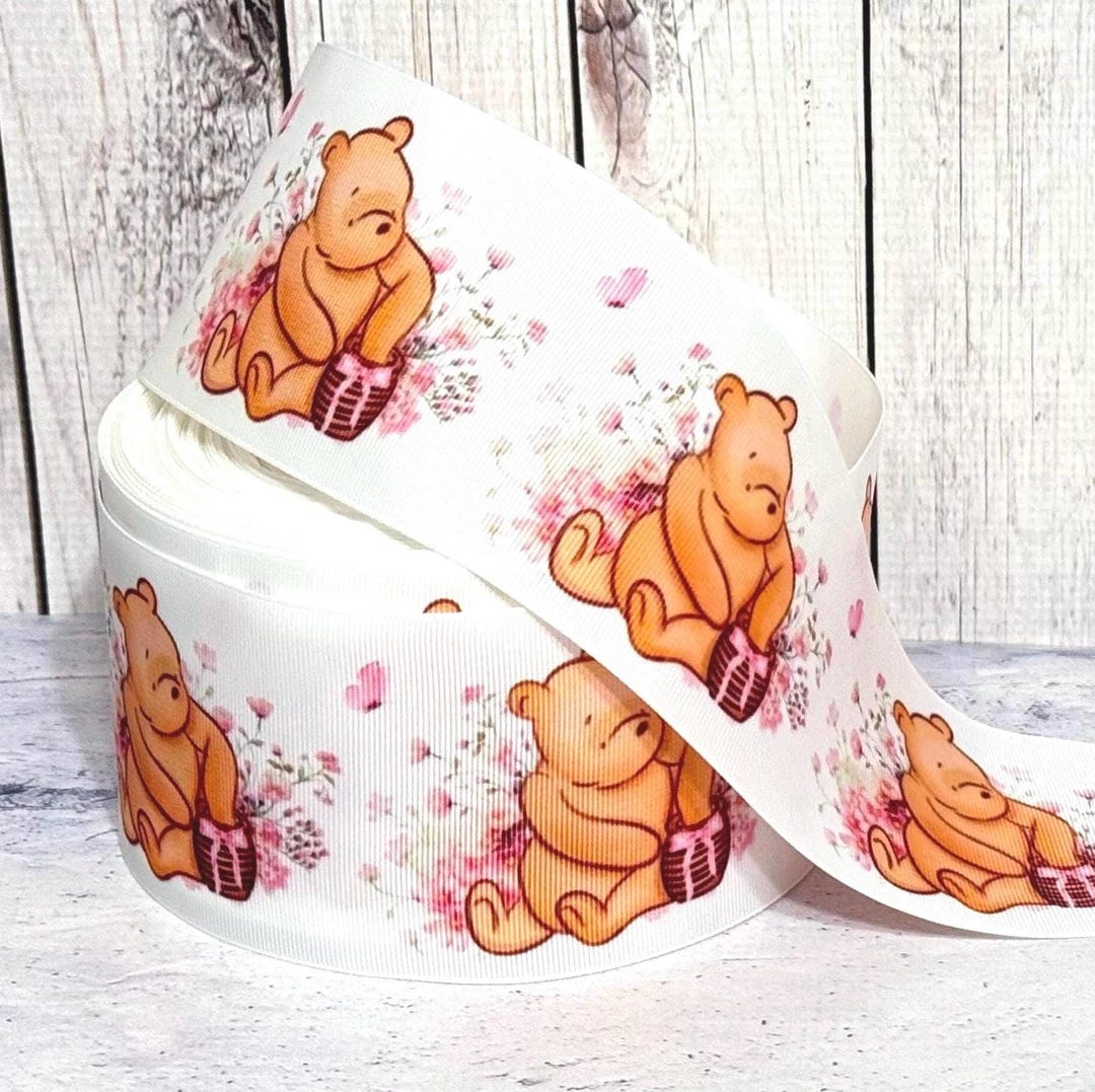 7/8” 1 1/2” 3” Classic Winnie the Pooh Grosgrain Ribbon ,girl Classic ...