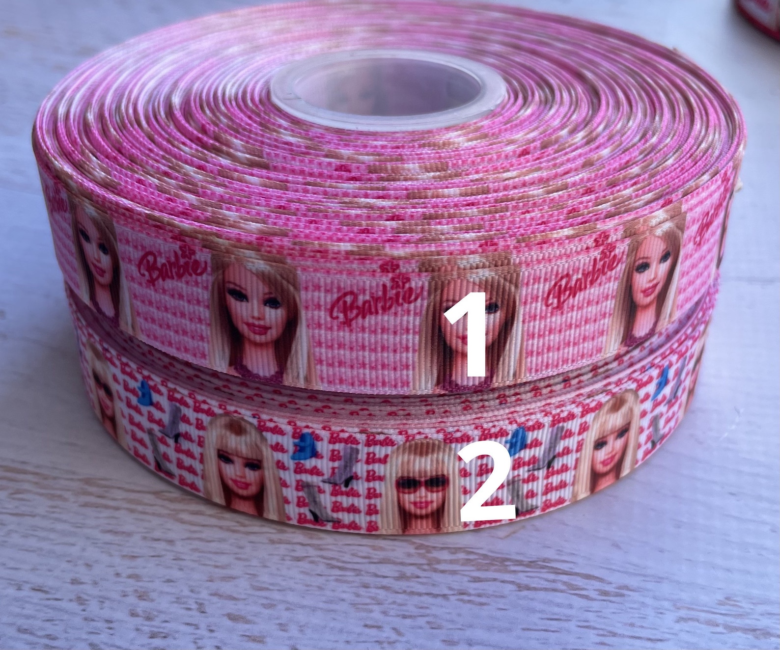 7/8 Barbie Grosgrain Ribbon 7/8 Barbie Ribbons - Etsy