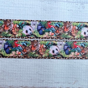 7/8&quot; Safari Animals Jungle Grosgrain ribbon 3 yards 7/8&quot; Safari Ribbon Safari Grosgrain Ribbon Baby Shower Ribbon Diaper Cake Ribbon
