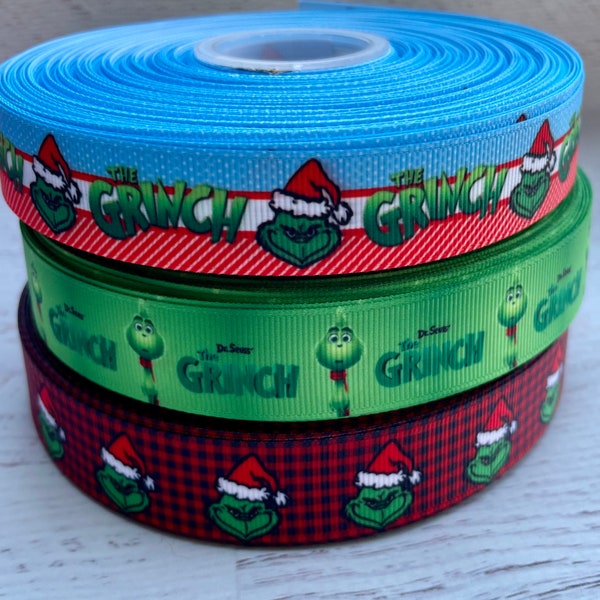 Grinch Ribbon - Etsy