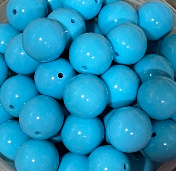 Solid Gumball Bead Set - 20 Solid Gumball Bead Set - 20