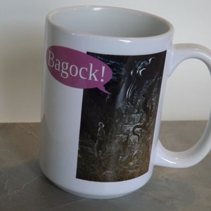 Gustave Dore - Gnarled monster - Bagock! - 15 ounce mug