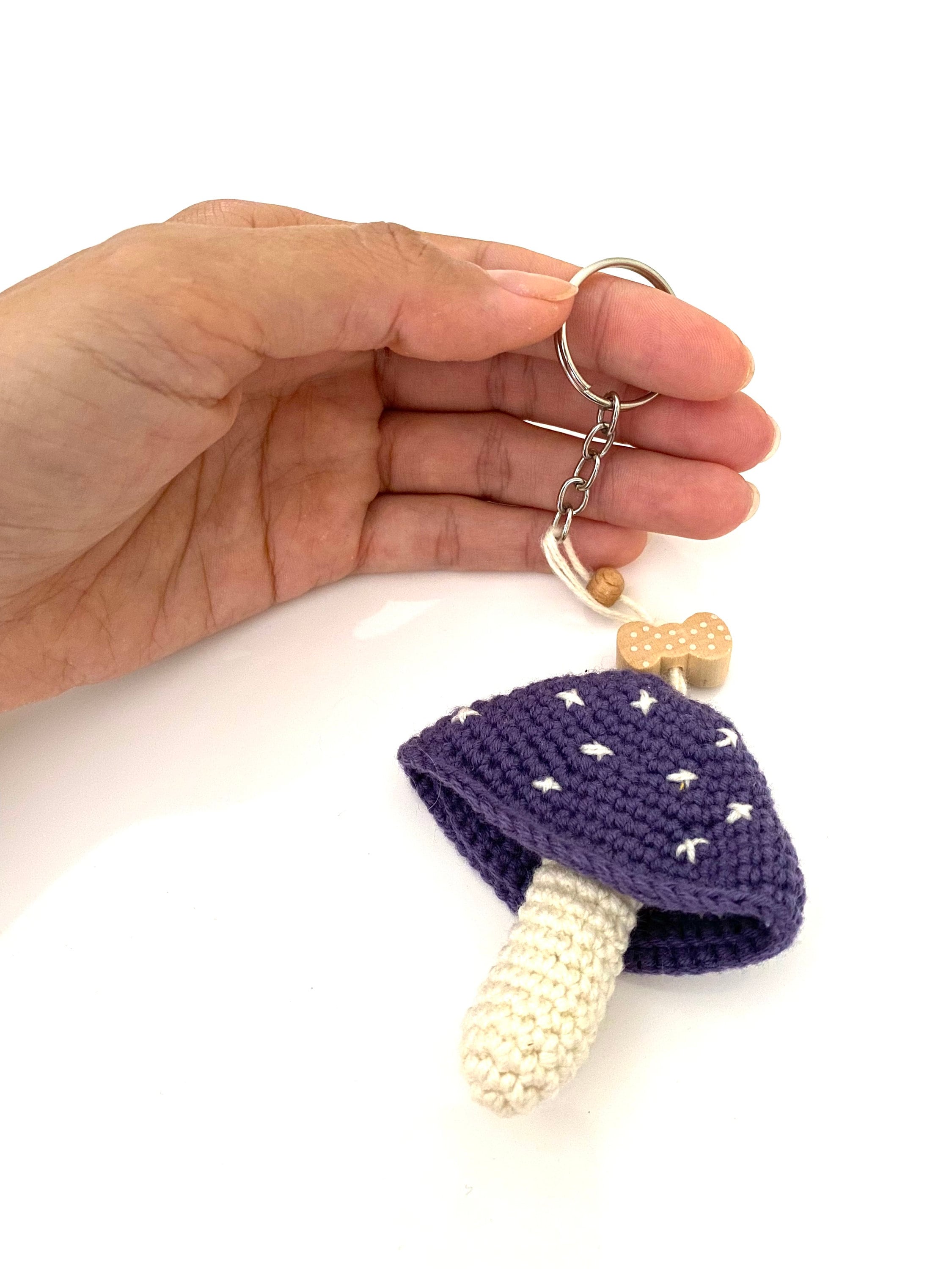 Handmade Knitted Key Ring Accessories Cute Gifts Key Tags Etsy UK