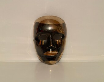 Happy Sad Face Mask Etsy