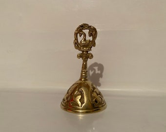 Antike Messingfrosch-Art-Schreibtisch-Glocke Nautisches Hotel Service Bell Dekor