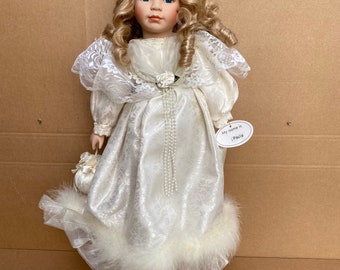 leonardo collection porcelain doll katie