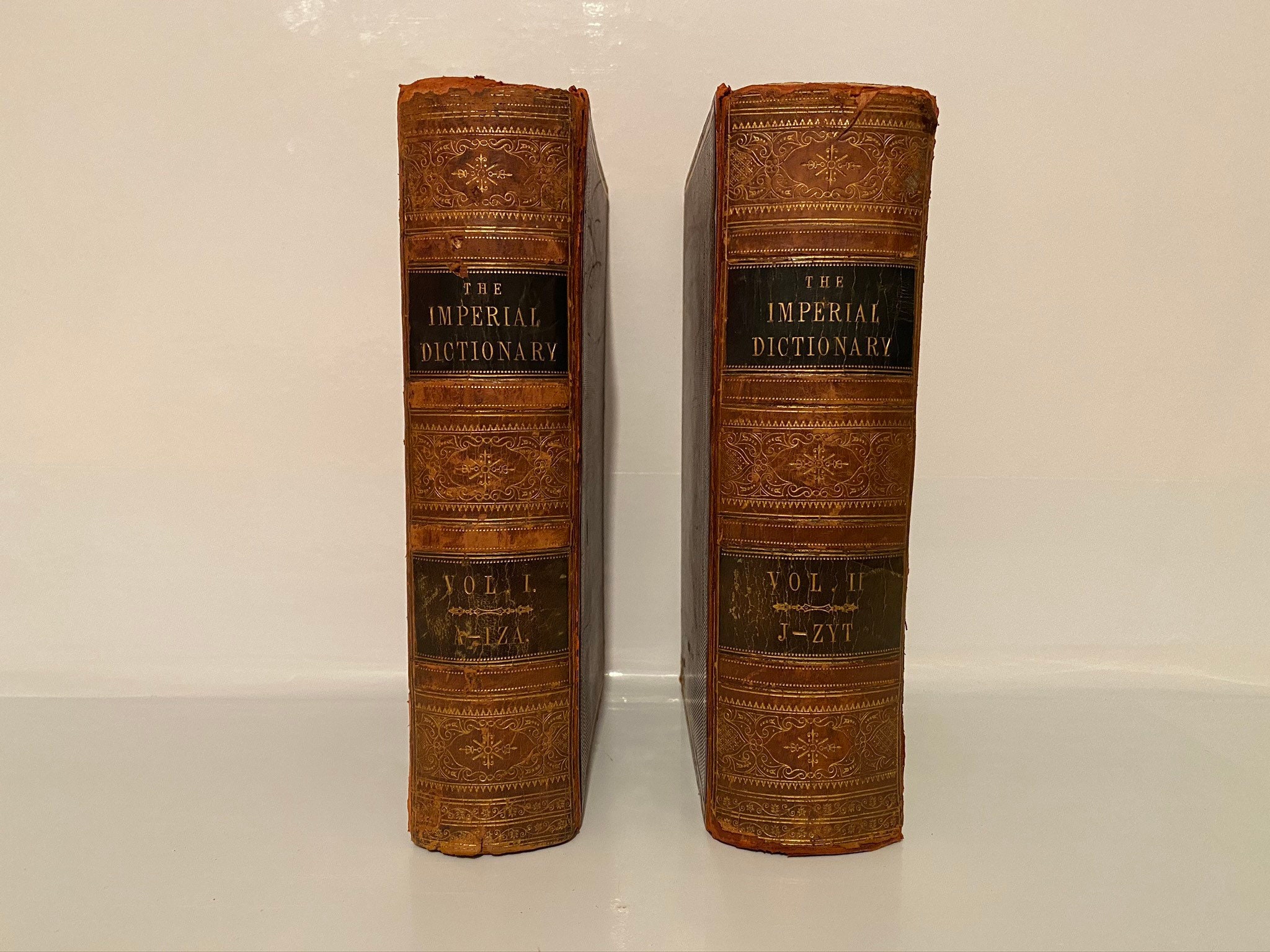 Antique The Imperial Dictionary of the English Language Vol I Etsy