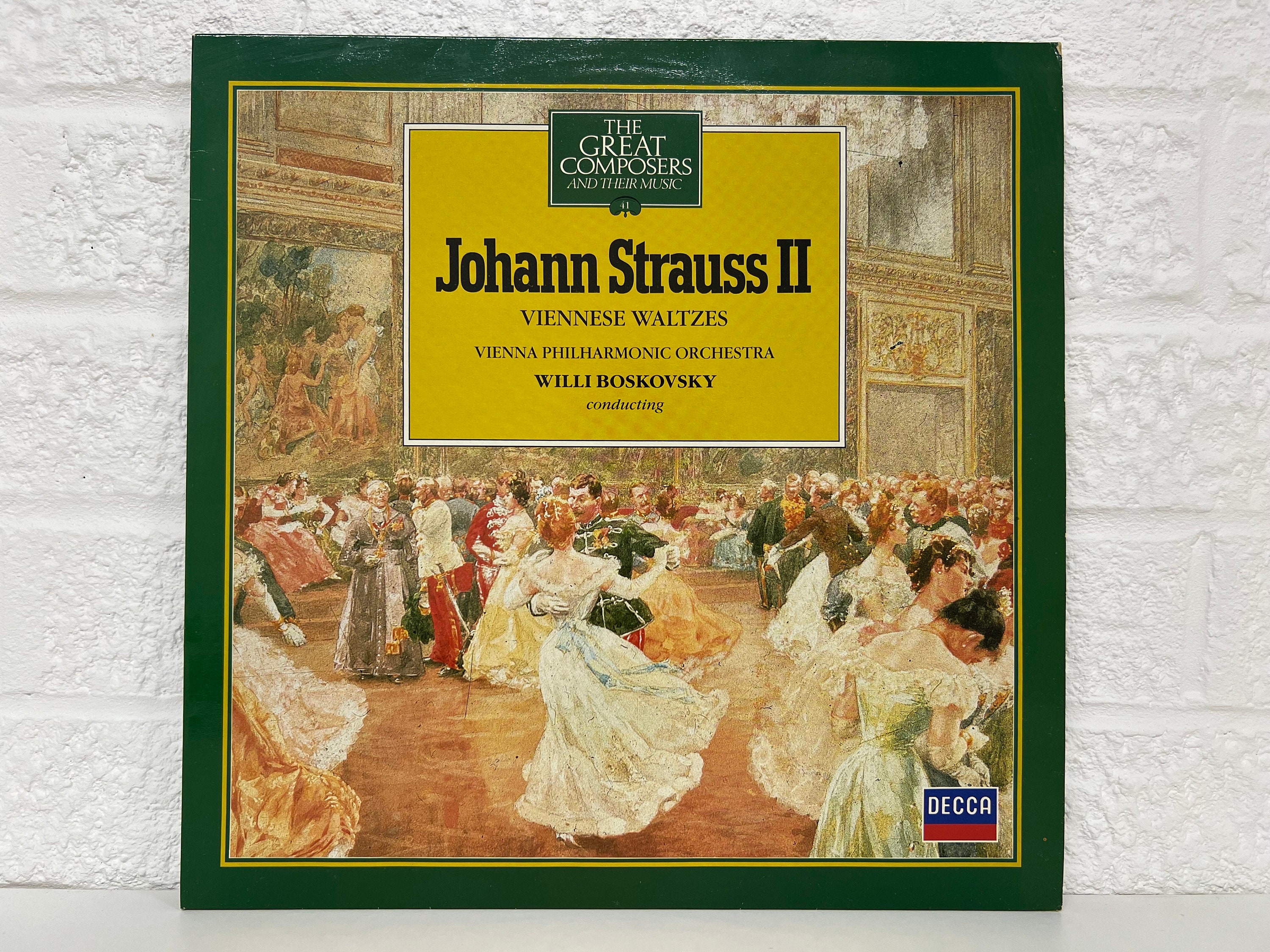 Johann Strauss II Album Viennese Waltzes Genre Classical Vinyl Etsy  Australia