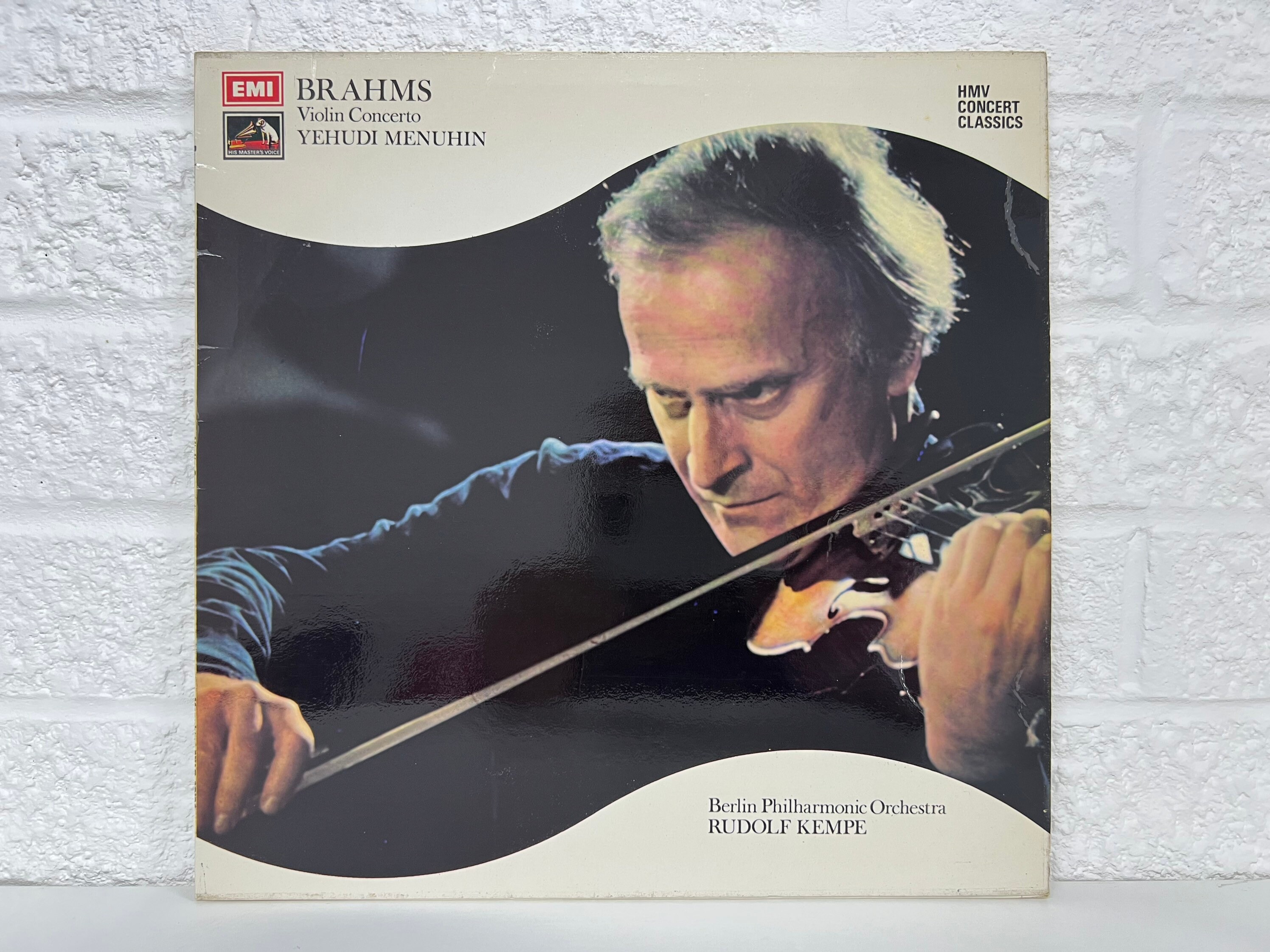 Brahms Album Yehudi Menuhin Violin Concerto Berlin -