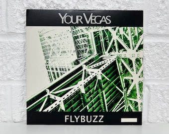 Disque vinyle 7 pouces Vegas, Flybuzz, genre, cadeau rock, collection de musique vintage, groupe de rock britannique