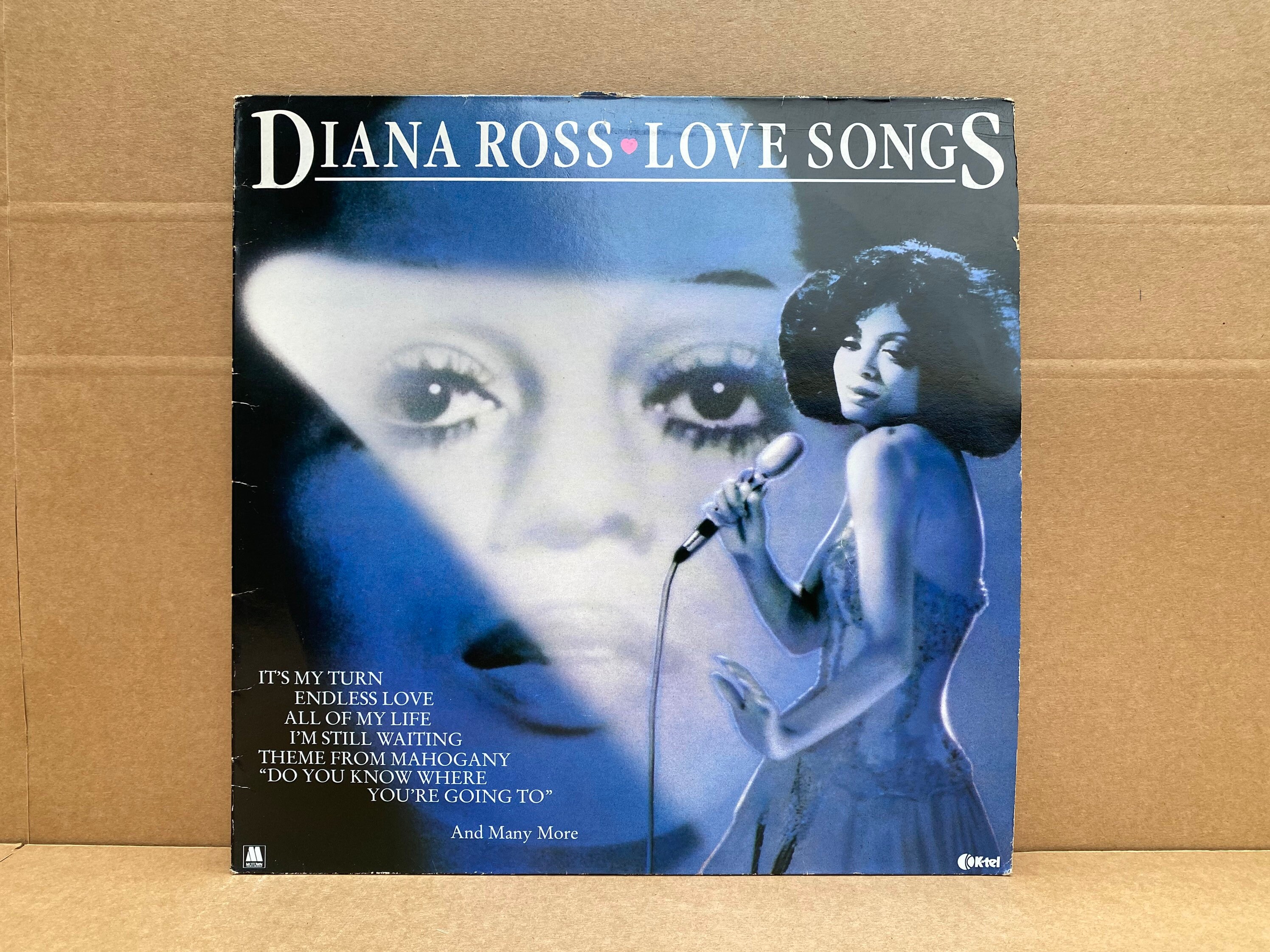 Vintage Music Diana Ross Love Songs Genre Funk Soul Vinyl 12 Etsy