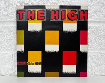 The High Vinyl 7 ”Rekord Box Set Go Genre Rock Geschenk Vintage Musiksammlung