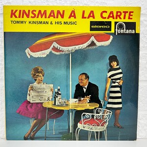 Tommy Kinsman y su álbum de música Kinsman A La Carte Género Jazz Vinilo 12" LP Disco Regalo Colección de música vintage