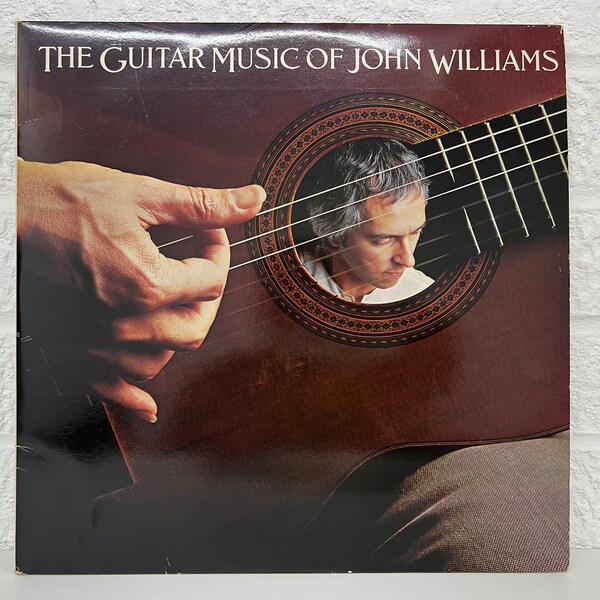 The Guitar Music Of John Williams Album Genre Classical Vinyl 12” LP Record Gifts Vintage Music Collection Australian Guitarist