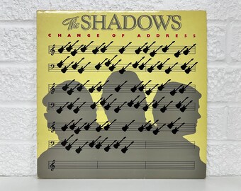 The Shadows Album Change Of Address Genre Rock Vinyl 12” LP Record Gift Vintage Music Collection English Rock Group