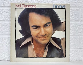 Neil Diamond Álbum Género Primitivo Rock Pop Vinilo 12" LP Disco Regalo Colección de música vintage Cantante estadounidense