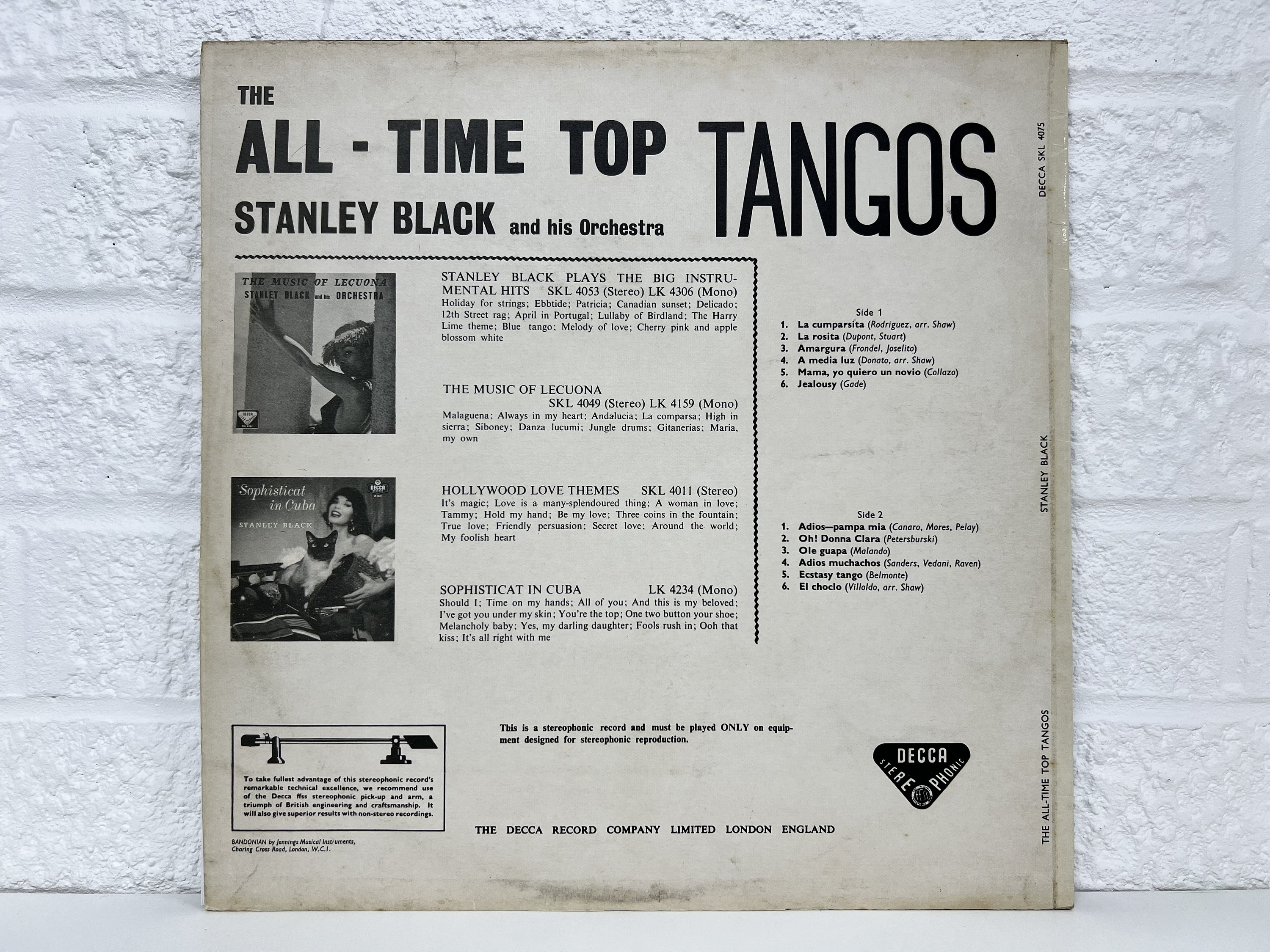 Stanley Black & His Orchestra Album All-time Top Tangos