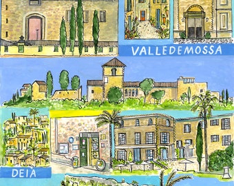 Mallorca, Valldemossa and Deia