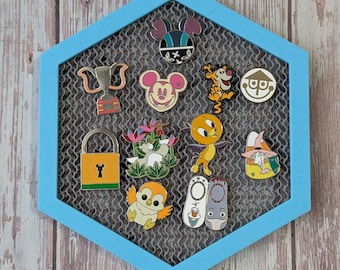 Display Frame for Enamel Collector Pins | Expandable Pin Collection Showcase