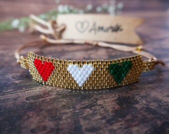 Pulsera de cuentas Miyuki: joyería bohemia mexicana